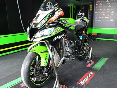 Gran presencia de Kawasaki en el Superbike